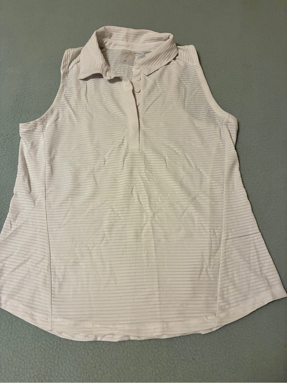 CALIA by Carrie Underwood Sleeveless Polo Tank - Picture 3 of 5